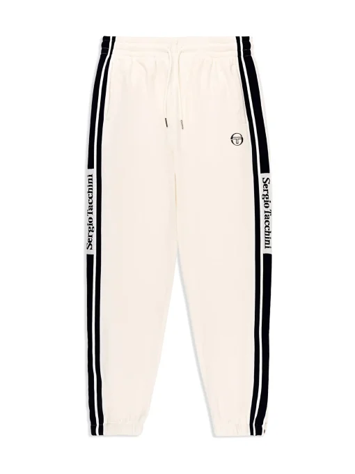 Sergio Tacchini Atri Velour Track Pant- GARDENIA New