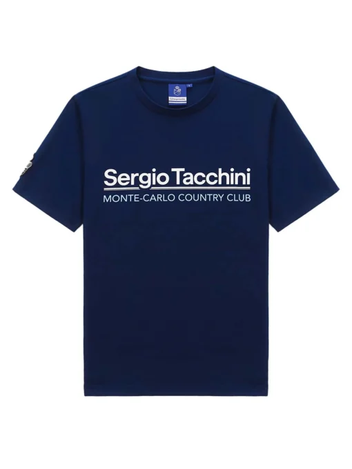 Sergio Tacchini Bimane MCH T-Shirt- NAVY Discount