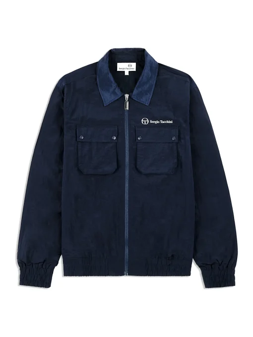Sergio Tacchini Devonte Track Jacket- MARITIME BLUE Discount