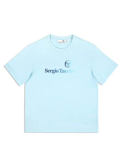 Sergio Tacchini Gradiennte T-Shirt- CLEAR SKY Sale