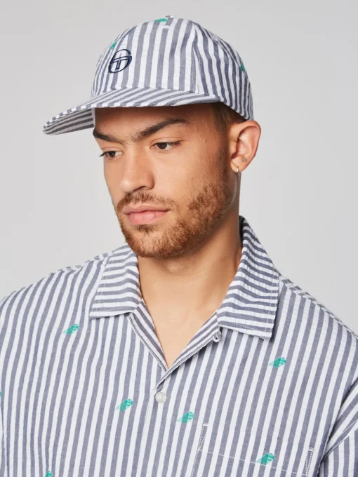Sergio Tacchini Granda Baseball Hat- MARITIME BLUE Outlet