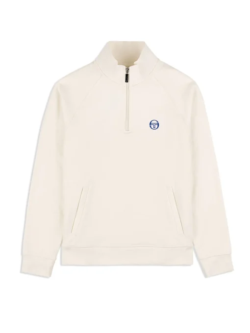 Sergio Tacchini Mezza Half Zip- GARDENIA Sale