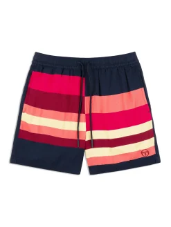 Sergio Tacchini Pennellata Short- Maritime Blue/ Multi MARITIME BLUE MULTI Clearance