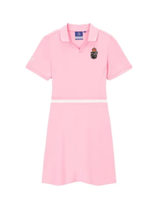 Sergio Tacchini Rally MCH Polo Dress- LIGHT PINK Clearance