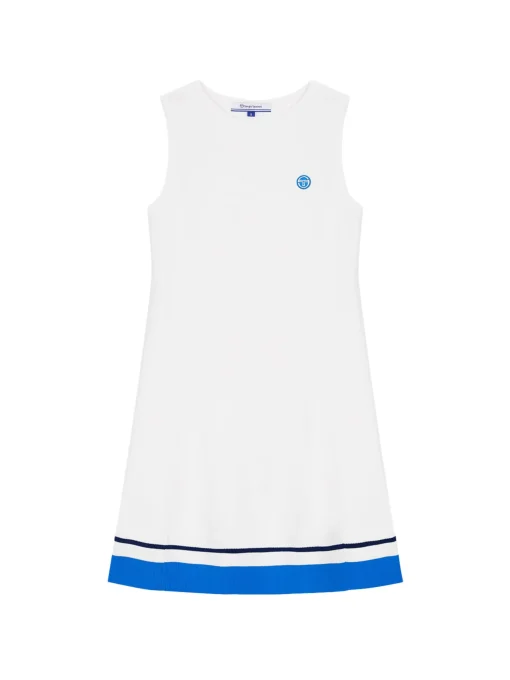 Sergio Tacchini Resort Flare Dress- OFF WHITE New