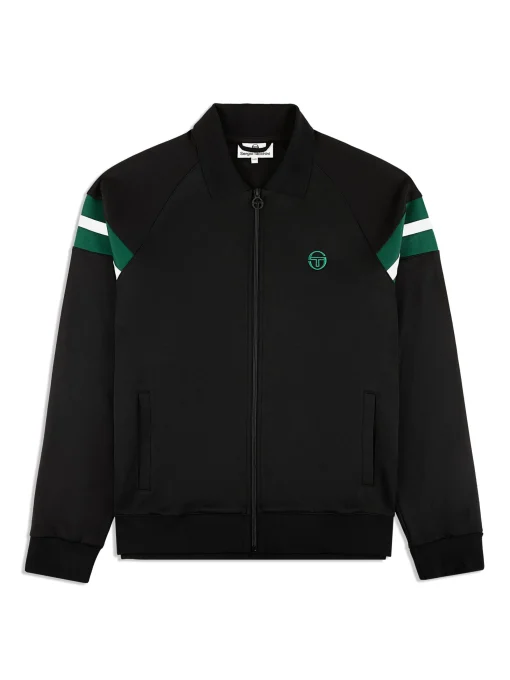 Sergio Tacchini Rimini Track Jacket- BLACK BEAUTY Discount