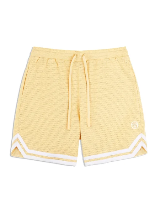 Sergio Tacchini Spazio Banda Mesh Short- GOLDEN HAZE Sale