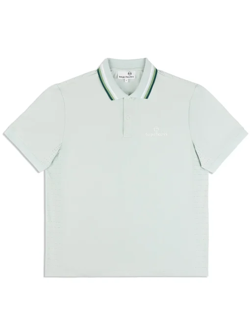 Sergio Tacchini Veloce Polo- SURF SPRAY Sale