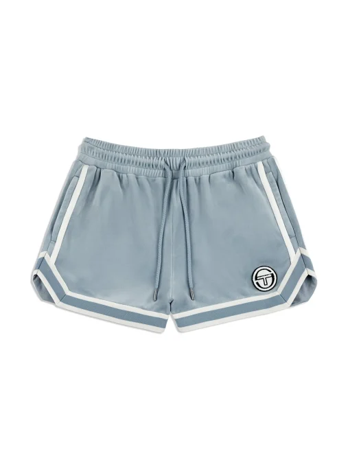 Sergio Tacchini Veneto Velour Short- CELESTIAL BLUE Fashion