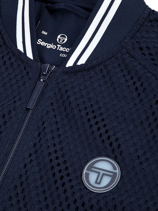 Sergio Tacchini Adria Mesh Track Jacket- MARITIME BLUE New