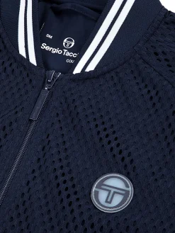 Sergio Tacchini Adria Mesh Track Jacket- MARITIME BLUE New