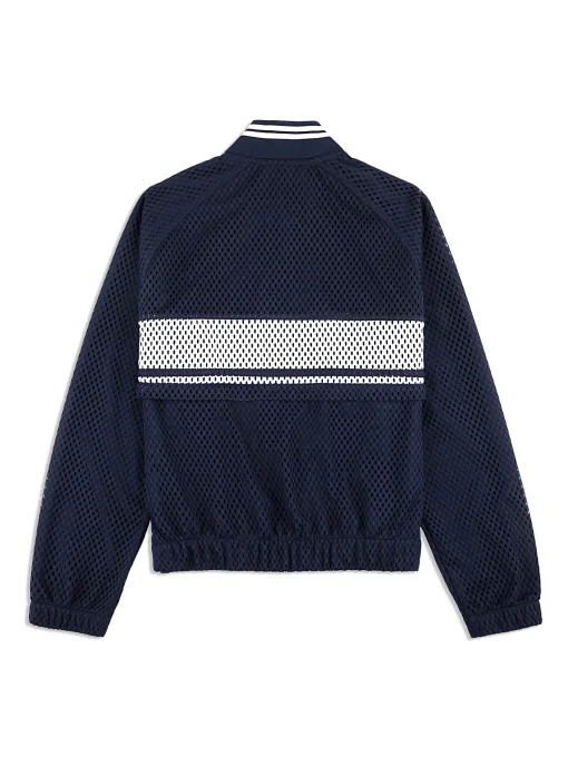 Sergio Tacchini Adria Mesh Track Jacket- MARITIME BLUE New