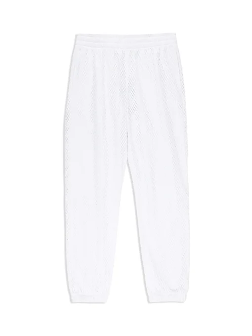 Sergio Tacchini Adria Mesh Track Pant- BRILLIANT WHITE Hot