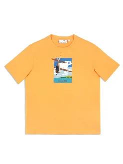 Sergio Tacchini Aereo T-Shirt- TANGERINE Hot