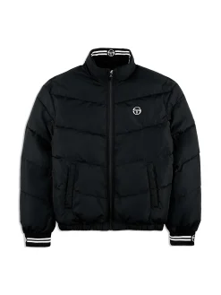 Sergio Tacchini Alezio Puffer Jacket- BLACK BEAUTY Best