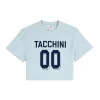 Sergio Tacchini Amore Crop T-Shirt- CELESTIAL BLUE New