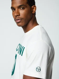 Sergio Tacchini Amore T-Shirt- GARDENIA Clearance