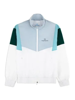 Sergio Tacchini Angolo Track Jacket- BRILLIANT WHITE Fashion
