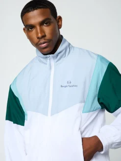 Sergio Tacchini Angolo Track Jacket- BRILLIANT WHITE Fashion