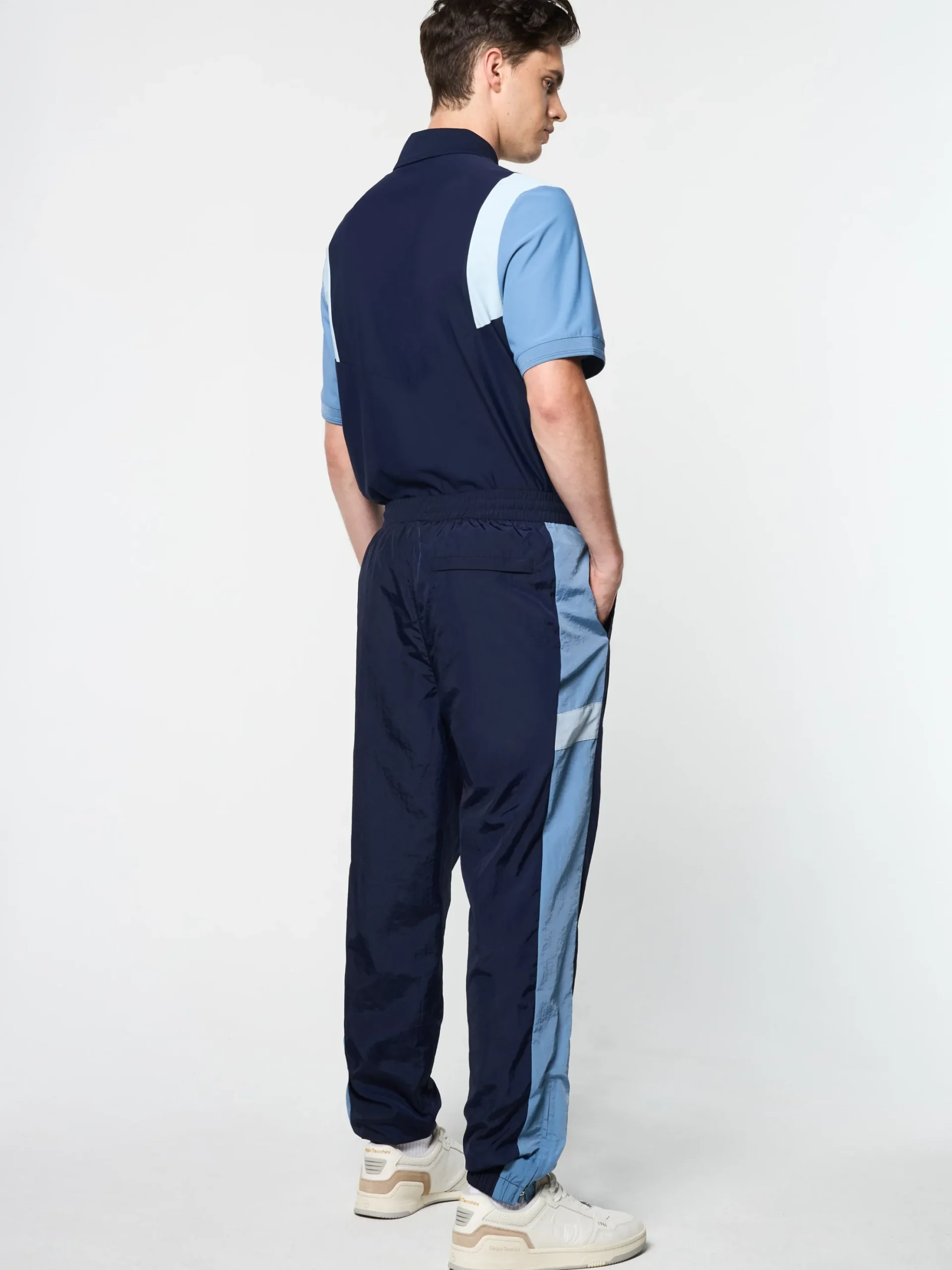 Sergio Tacchini Angolo Track Pant- MARITIME BLUE New