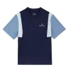 Sergio Tacchini Angolo T-Shirt- MARITIME BLUE Best