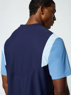 Sergio Tacchini Angolo T-Shirt- MARITIME BLUE Best