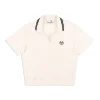 Sergio Tacchini Atri Velour Polo- GARDENIA Sale