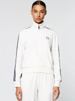 Sergio Tacchini Atri Velour Track Jacket- GARDENIA Online