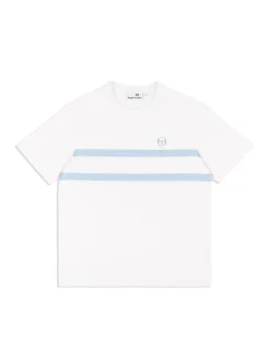 Sergio Tacchini Banda T-Shirt- CLEAR SKY Outlet