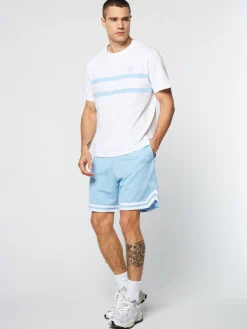 Sergio Tacchini Banda T-Shirt- CLEAR SKY Outlet
