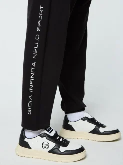 Sergio Tacchini Bari Graphic Sweatpant- BLACK BEAUTY Outlet