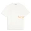 Sergio Tacchini Bari Graphic T-Shirt- GARDENIA Best