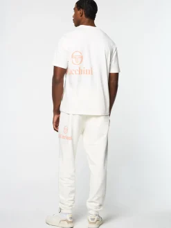 Sergio Tacchini Bari Graphic T-Shirt- GARDENIA Best