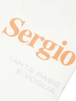 Sergio Tacchini Bari Graphic T-Shirt- GARDENIA Best