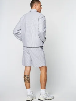 Sergio Tacchini Benvolio Oxford Jacket- MARITIME BLUE Sale