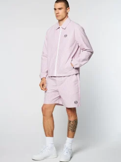 Sergio Tacchini Benvolio Oxford Jacket- WILD ROSE Outlet