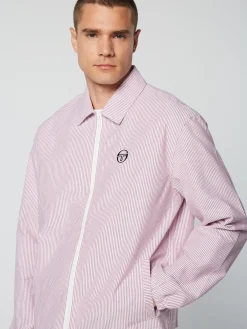 Sergio Tacchini Benvolio Oxford Jacket- WILD ROSE Outlet