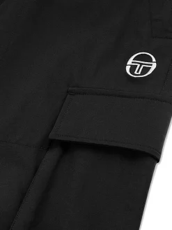 Sergio Tacchini Carico Cargo Pant- BLACK BEAUTY Best