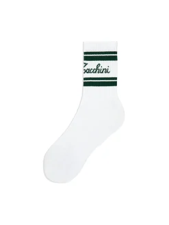 Sergio Tacchini Clasico Script Logo Sock- RAINFOREST Best