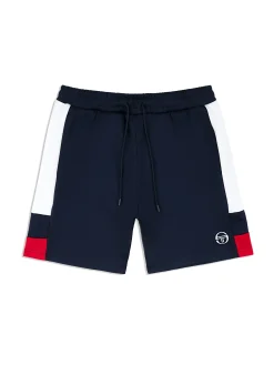 Sergio Tacchini Cole Shorts- Maritime Blue/ White MARITIME BLUE/WHITE Sale