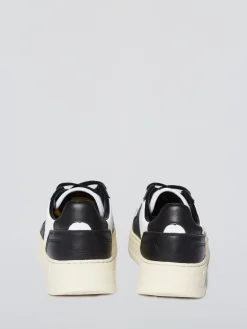 Sergio Tacchini Court Classic MP Sneaker- Antique White/ Seedpearl/ Raven ANTIQUE WHITE-SEEDPEARL-RAVEN Fashion