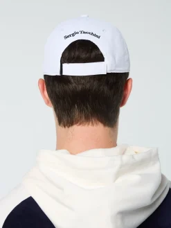 Sergio Tacchini Court Hat- BRILLIANT WHITE Discount