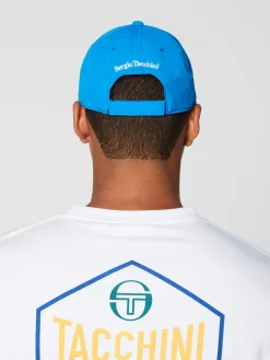Sergio Tacchini Court Hat- ROYAL Sale