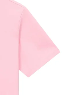 Sergio Tacchini Daily Tuft Big Logo Crop T-Shirt- LIGHT PINK Fashion