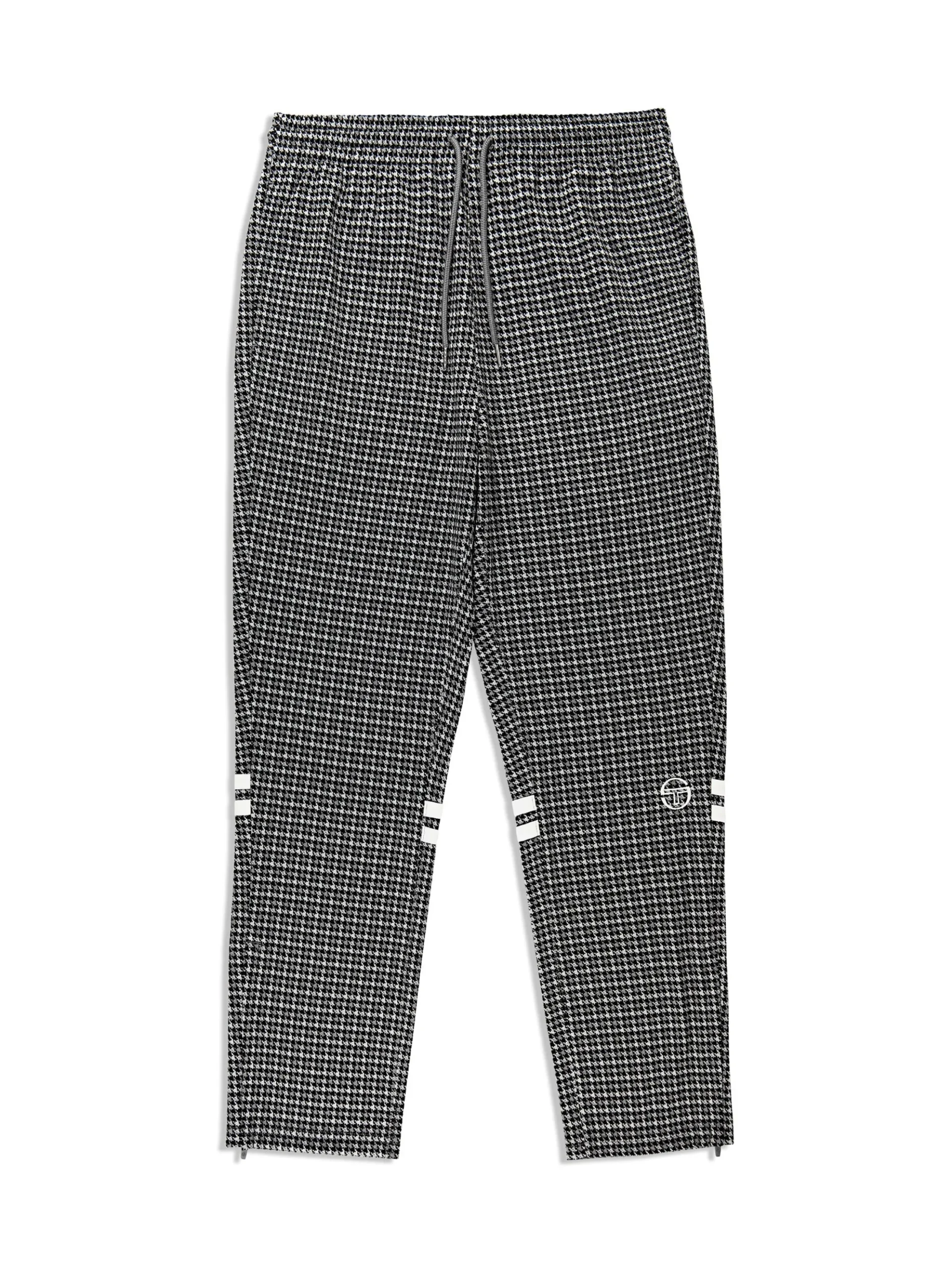 Sergio Tacchini Dallas Houndstooth Track Pant- BLACK BEAUTY Best