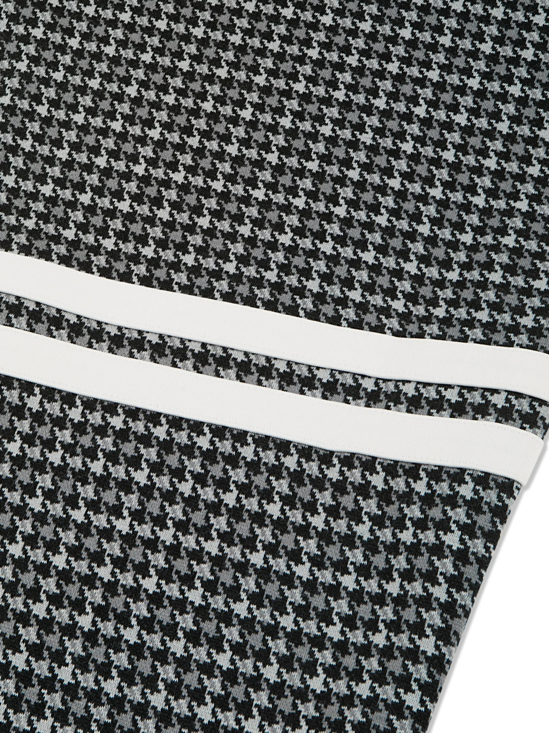 Sergio Tacchini Dallas Houndstooth Track Pant- BLACK BEAUTY Best