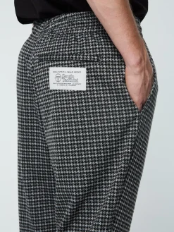 Sergio Tacchini Dallas Houndstooth Track Pant- BLACK BEAUTY Best