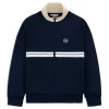 Sergio Tacchini Dallas Track Jacket Archivio- Maritime Blue/ Humus MARITIME BLUE/HUMUS Online