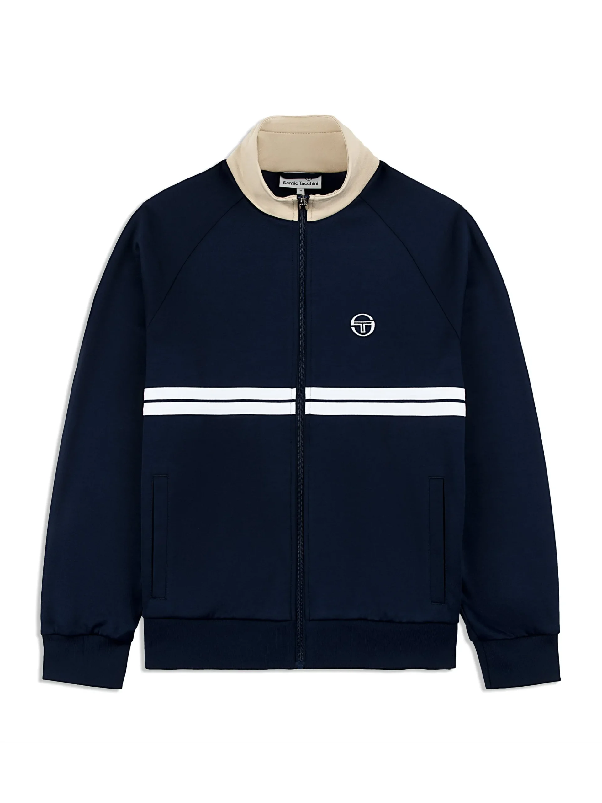 Sergio Tacchini Dallas Track Jacket Archivio- Maritime Blue/ Humus MARITIME BLUE/HUMUS Online