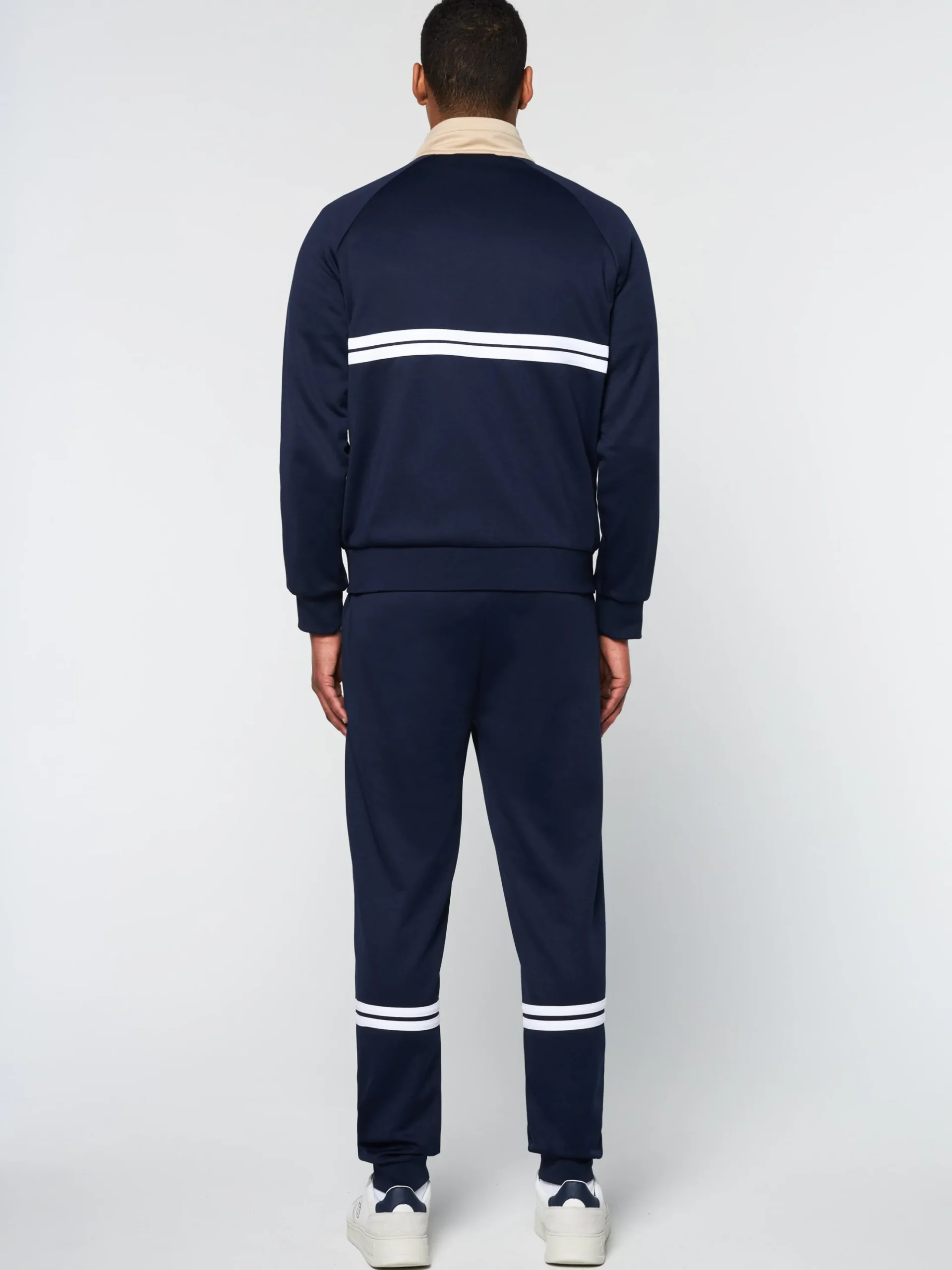 Sergio Tacchini Dallas Track Jacket Archivio- Maritime Blue/ Humus MARITIME BLUE/HUMUS Online